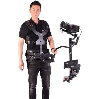 DF DIGITALFOTO Magic Ring Universele Handheld Ring Grip, Dubbele Stuurring met Gear Adapter, Compatibel met ZHIYUN Crane 3S Stabilizer, DJI Ronin S Gimbal enz