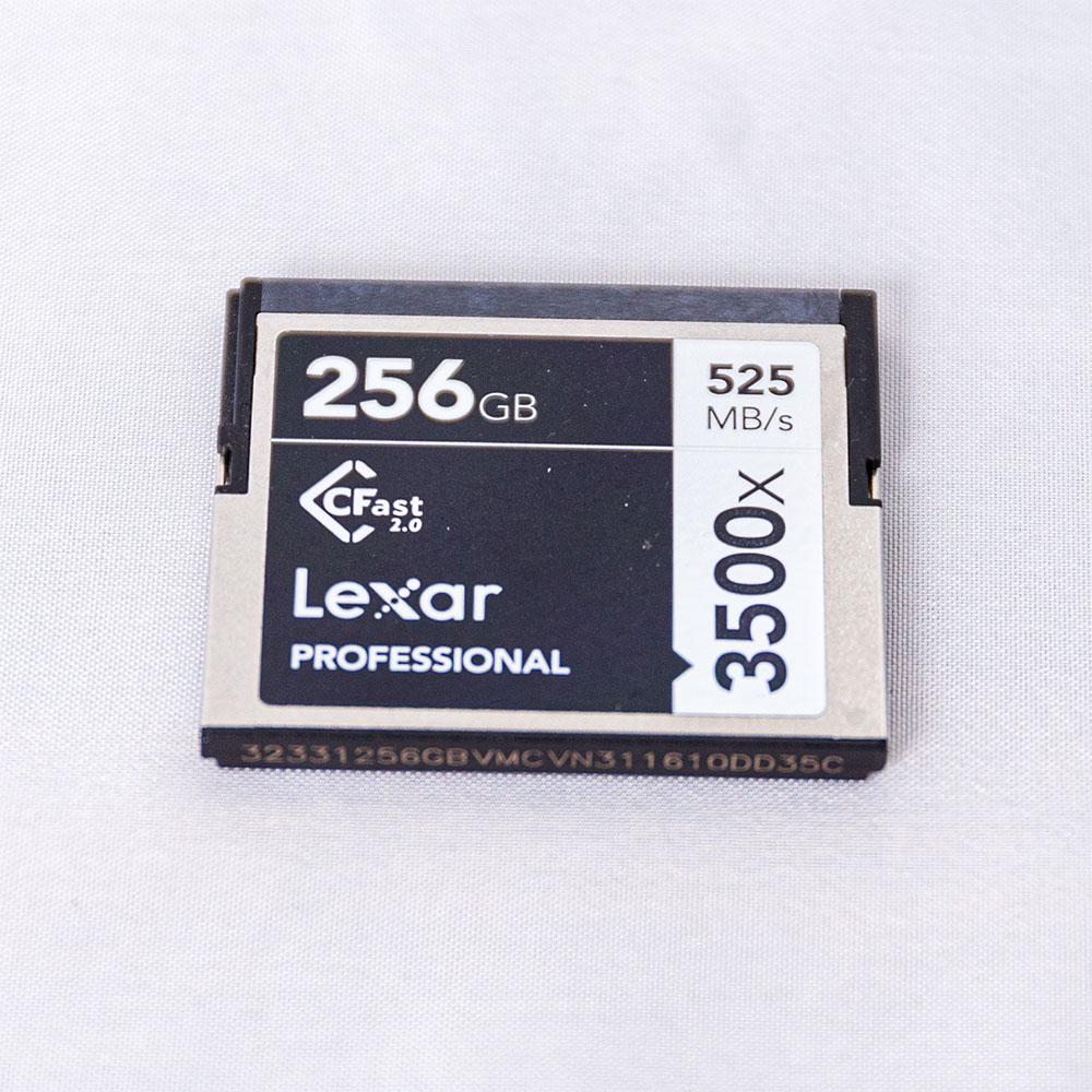 256 Gb Lexar Cfast Card