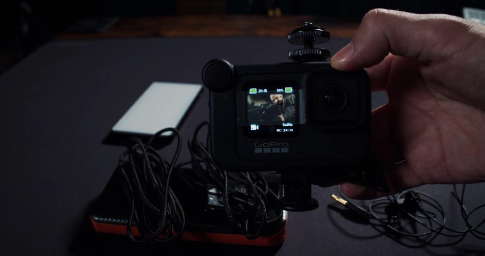 3 - using a GoPro kit for a remote podcast