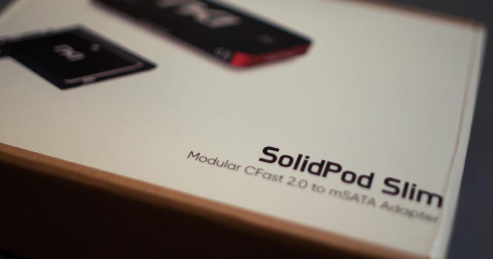 1 - SolidPod Slim box close up
