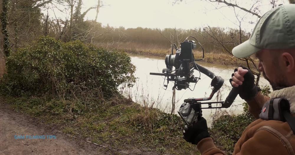 6 - Filming at Trumpington Meadows Forest with DJI RS2 and BMPCC4k