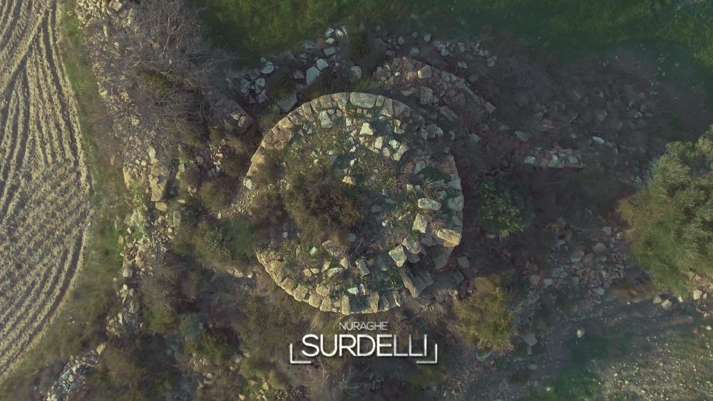 6 - Nuraghe Surdelli top drone view